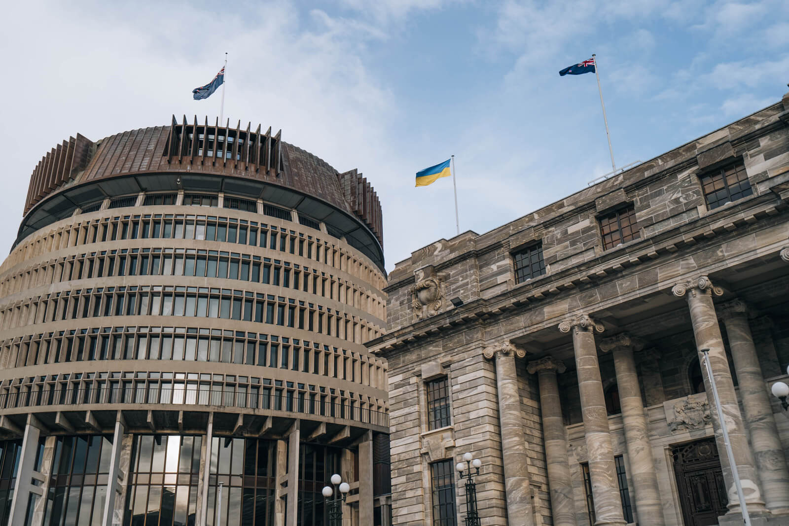 New Zealand Parlament - Beehive Building
